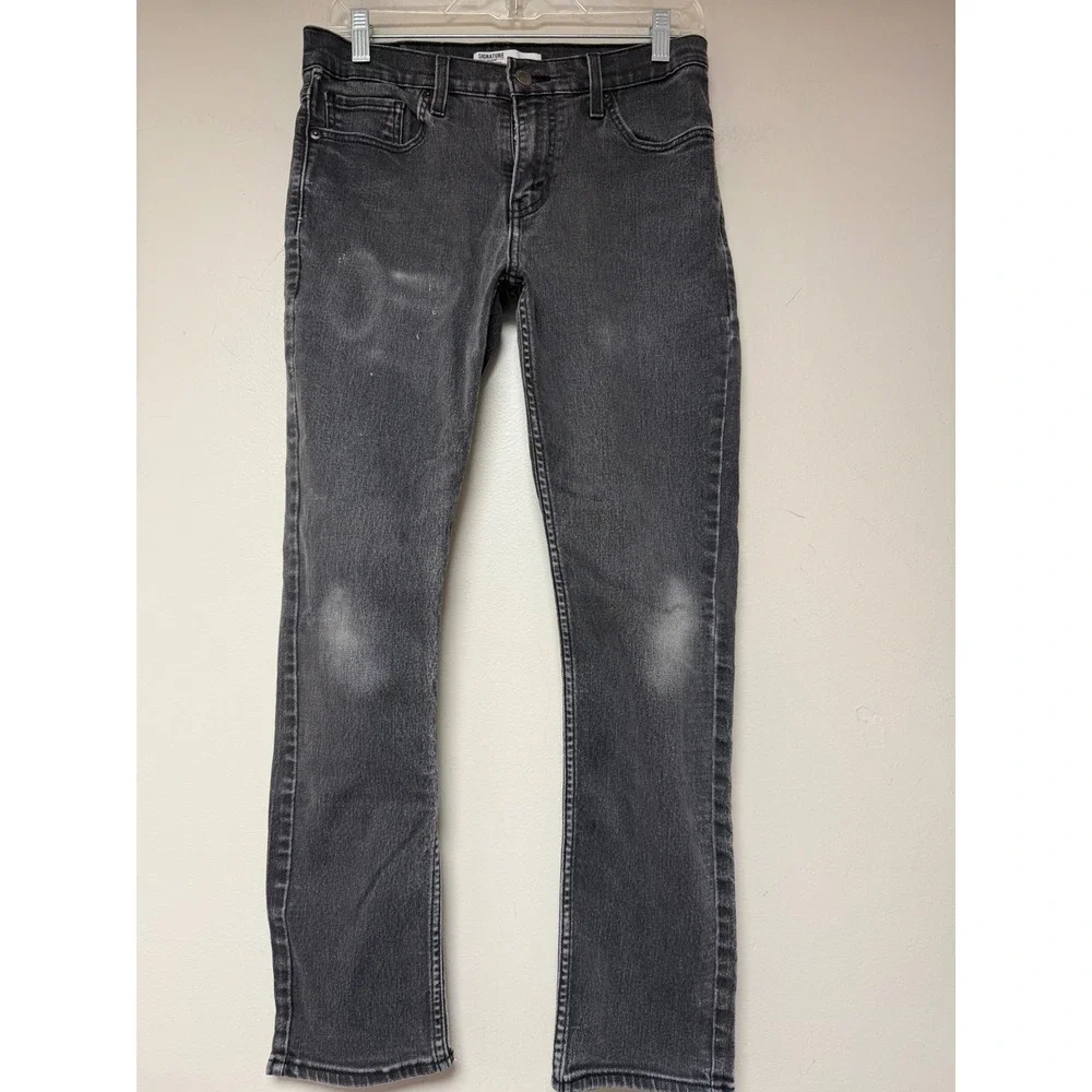 Levi Strauss Signature Slim‎ Fit Dark Wash Jeans W30 L30